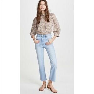 Rolla’s Stephanie coast floral cropped top